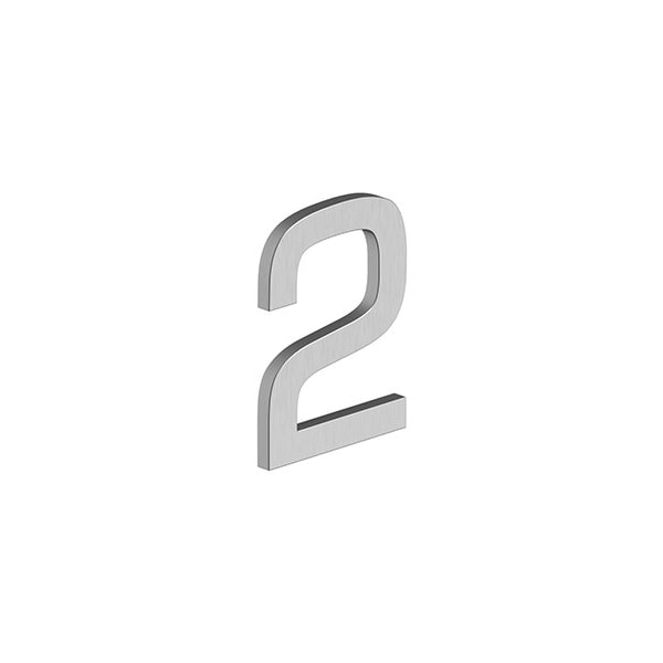 4 NUMBER 2, E SERIES W/ RISERS, STAINLESS STEEL in Brushed Stainless